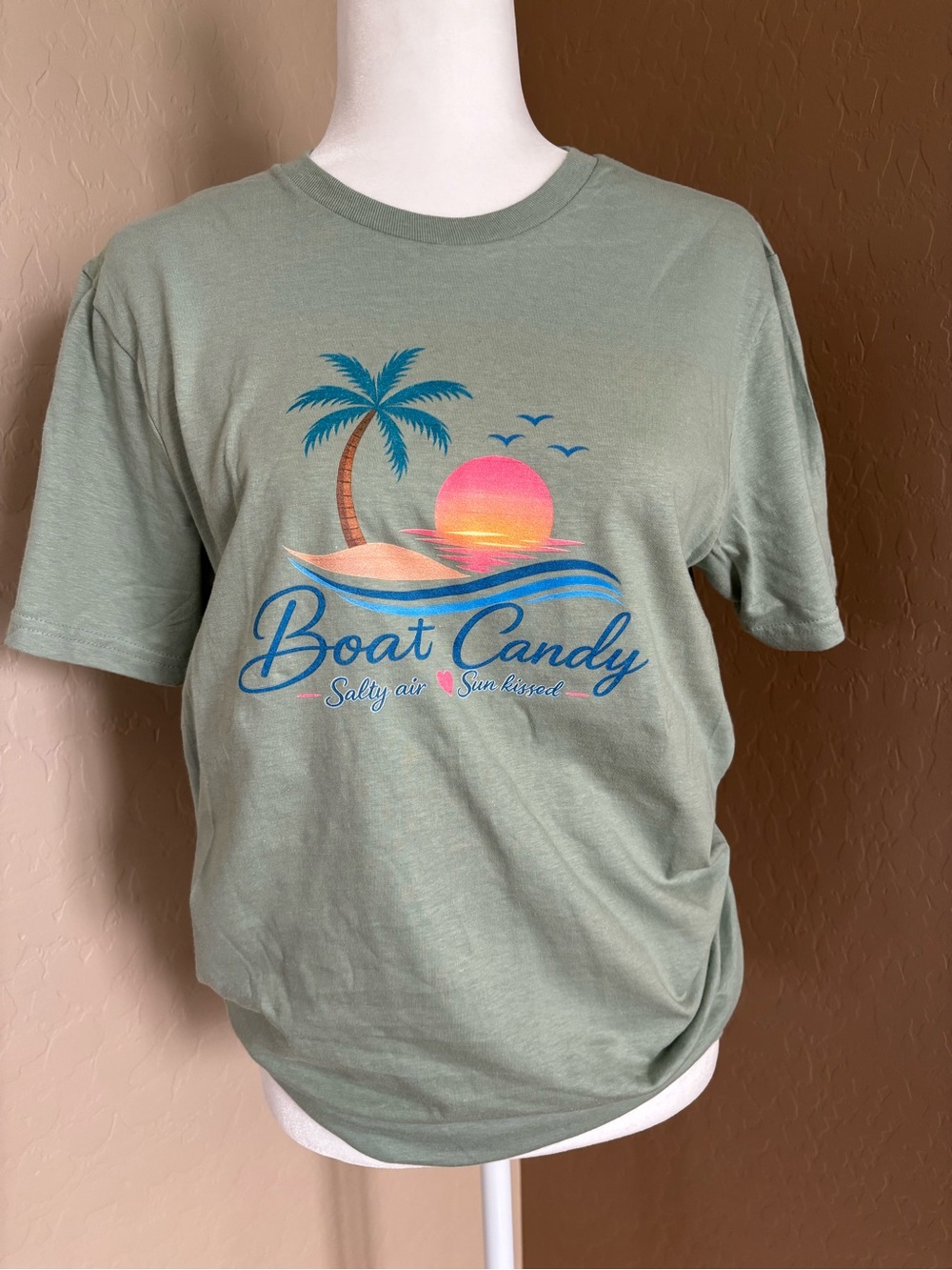 🍭🍬 BOAT CANDY 🍬🍭 Fun Beach/Boat Graphic Unisex Tee